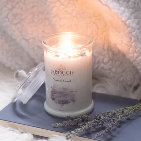 Bougie parfumée à la lavande - La Bougie Décorative