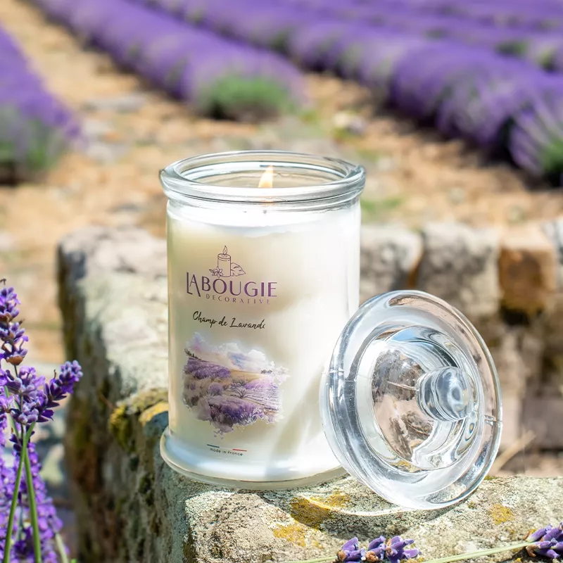 Bougie parfumée à la lavande - La Bougie Décorative