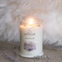Bougie parfumée à la lavande - La Bougie Décorative